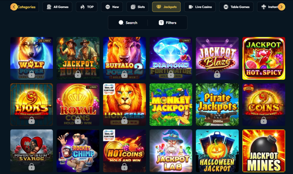 Slotier Jackpots 💰 – Jagd auf Millionen-Gewinne